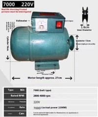 Generator 220V High Power Small Pulley Type Permanent Magnet LightingDCGenerator