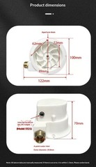Portable Household Small Outdoor Hydraulic Generator Turbine Permanent