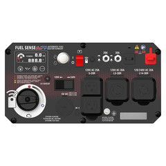 A-iPower GXS7600iRD – Dual Fuel, Remote Start Inverter Generator