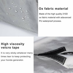 Generator Cover For Honda EU3000is Snow Dust Dirt UV Sunlight Protection /*