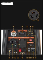 Silent 220v High Power Small Portable Mobile Electric/remote Start Generator