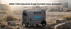 ABOK Ark7200 9792Wh 7200W 240V/120 Power Station, Solar Generator, UPS