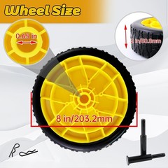 Generator Wheel Kit Compatible with Champion 2800-4750W with Folding Handle and