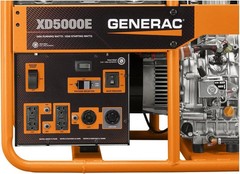 Generac Xd 5000-Running-Watt Portable Generator With Engine