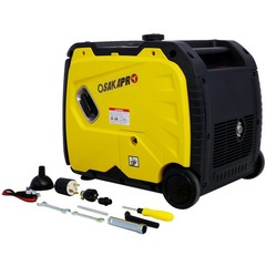 4500W Super Quiet Inverter Generator w/ Electric Start, Wheels, Handle