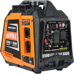 5500W Portable Hybrid Inverter Generator, 3800W Rated, Ultra-Quiet