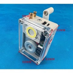 10W 50-120RPM Hand Crank Generator Supports Lighting Ignition USB Charging ot25