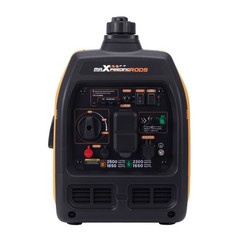 2500W Quiet Dual Fuel Inverter Generator 4L Tank 15h Propane Runtime for Trips