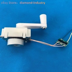 Miniature hand powered generator three phase PM brushless, high efficiency