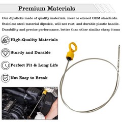 53034117AB Transmission Fluid Dipstick, Compatible with Dodge Ram 2500 3500 6.7L