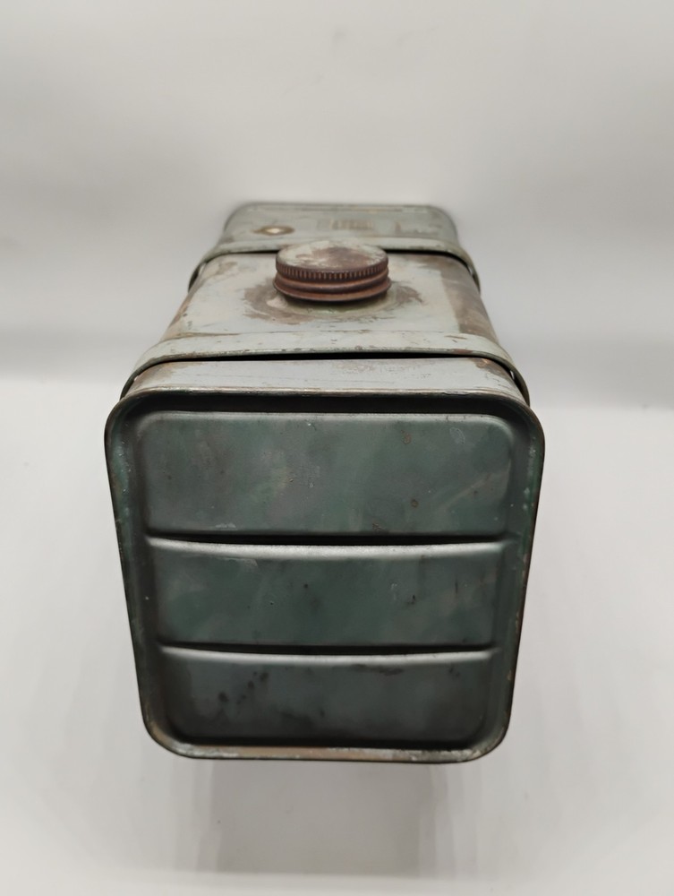 Vintage Antique Rectangle Generator Gas Tank w/ Straps