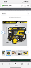 Champion Portable Generator 9200 Watt