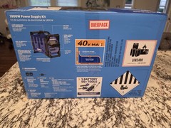 Kobalt 40V MAX 1800W Portable Power Generator Kit Lithium-Ion Home Backup