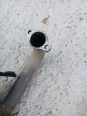 Generac Gtv760 MUFFLER Oem Used No Baffle READ DSC