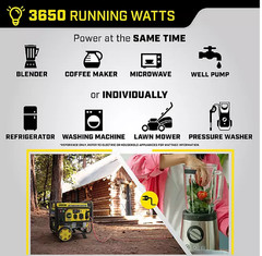 Champion Power Equipment 201280 3650-Watt Dual Fuel Portable Generator With CO