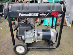 Briggs & Stratton Power Boss Generator, 5500 Watts, 7350 Starting Watts, 10HP