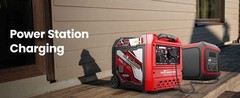 6000W Inverter Generator 120/240V 50A RV Backup. Bluetooth Remote Start