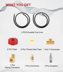 HND1.2CD Dual System Extended Run Generator Fuel Kit for Honda Polaris Champion