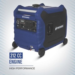 Powerhorse Inverter Generator 4500 Surge Watts 3500 Rated Watts – Electric Start
