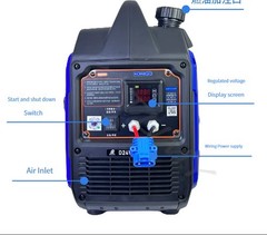 Parking Air Conditioner Automatic Gasoline Generator 24V Gasoline Motor