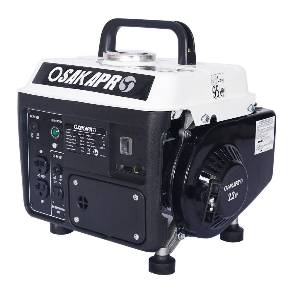 Portable Outdoor Gas Powered Generator Low Noise EPA Compliant,Camping&Home Use
