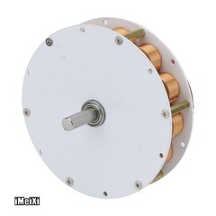 100W 100-650RPM Three-Phase AC Generator Micro Disc Generator with Iron Core