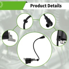 0K63030SRV Ignition Coil Kit For Dixie Chopper LT2500-50D & LT2500-60D Mowers
