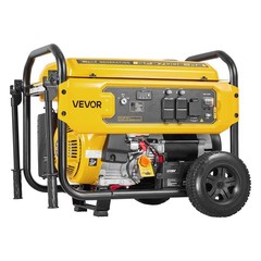 9625W Peak Output Portable Gas Generator 7000W Running w/ AVR & CO Sensor
