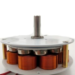 104x25MM Disc Generator Strong Magnetic Low Speed Multi-Pole 3-Phase Alternator
