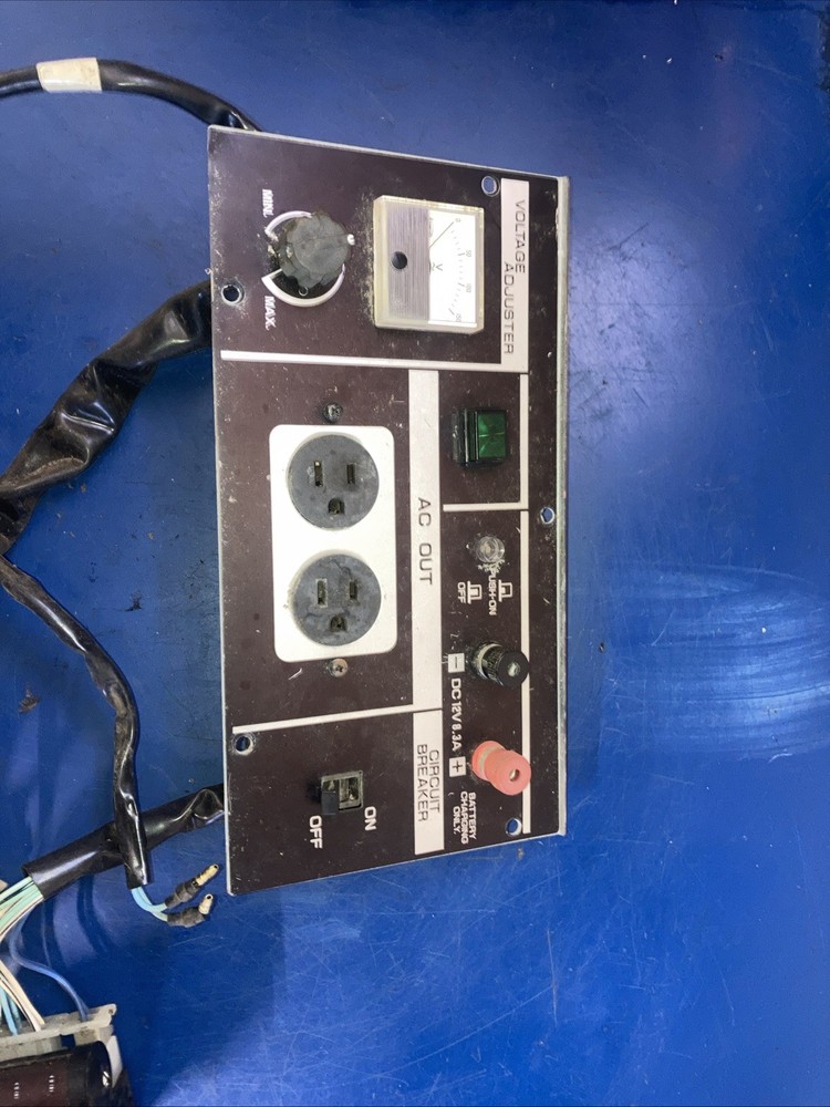 Honda Ex 2200 Generator Control Panel