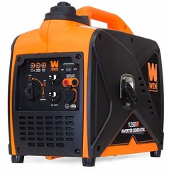 WEN 1,250-Watt Quiet Portable Gas Powered Inverter Generator Home RV, Ultralight