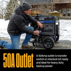 Westinghouse 18,000-W Portable Gas Powered Generator w/ Remote Start, CO Sensor