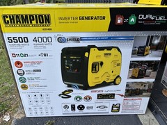Champion 5500W Wireless Start Dual Fuel Inverter Generator 201408 *PICKUP ONLY*