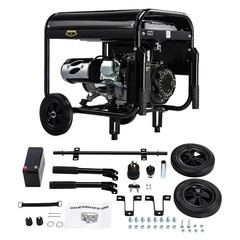 Gas Powered 5KW Portable Inverter Generator 110V+220V Home Backup Emergency 60Hz
