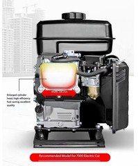 Electric Vehicle Range Extender Four-Cylinder 48V Inverter Gasoline Generator