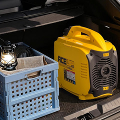 Super Quiet 1500 Watt Portable Inverter Generator, Small Gas Generator Ultraligh