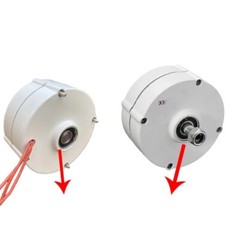 Generator 100W 200W 12V 24V 3 Phase Gearless Permanent Magnet AC Alternator