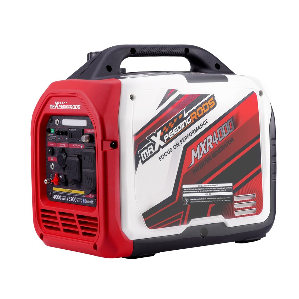 Portable Inverter Generator 4000 Watt APP Monitor Lightweight Compact