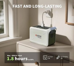 Ehom EP100-2 95Wh 120W Portable Power Station Camping Solar Generator Lithium