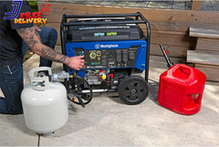 Westinghouse WGen7500DF 9,500-W Portable Dual Fuel Generator with Remote Start