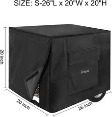 Outdoor Generator Covers Waterproof Heavy Duty 600D Oxford Portable Generator…