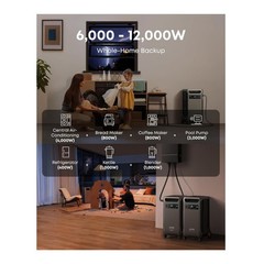 Anker SOLIX F3800 PLUS Solar Generator with 440W Rigid Solar Panel