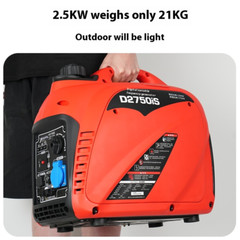 220V Household Small Gasoline Generator 2.5/3. 2KW Silent Frequency Inverter