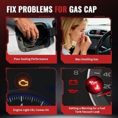FC1089 Gas Cap Fuel Cap for 2004-2021 Ford F150-F600 Ranger Edge Escape Fusion T