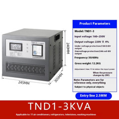 Fully Automatic 220V Household Single-phase Voltage Regulator TND1(SVC)