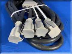 BRIGGS & STRATTON 20 AMP GENERATOR ADAPTER CORD SET 25′ LONG 4 OUTLETS FREE SHIP