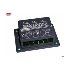 Regolatore di carica solare doppio per pannelli fotovoltaici 12V 16A