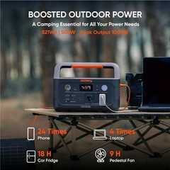 Jackery Explorer 500 v2 512Wh Lightweight Portable Home Backup Power Station