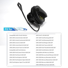 Fuel Tank Filler Cap, Gas Cap for Ford Mercury 1997-2007 Mustang, 1998 FC961