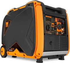 WEN 4,500-W Quiet Portable Dual Fuel Powered Inverter Generator, Electric Start